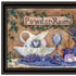 Set Of Two Lavender Bath Black Framed Bathroom Wall Art