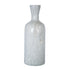 12" Opal Swirl Art Glass Cylinder Table Vase
