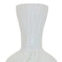 12" Opal Swirl Art Glass Cylinder Table Vase