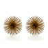6" Gold Iron Urchin Decorative Orb Tabletop Sculpture