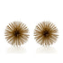 6" Gold Iron Urchin Decorative Orb Tabletop Sculpture