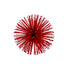 6" Red Metal Spiky Sphere