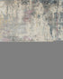 8' X 10' Blue Abstract Hand Knotted Area Rug