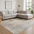 8' X 10' Blue Abstract Hand Knotted Area Rug