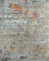 8' X 10' Blue Abstract Hand Knotted Area Rug