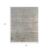 8' X 10' Beige Abstract Hand Knotted Area Rug