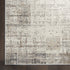 8' X 11' Ivory and Gray Abstract Area Rug