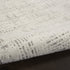 8' X 11' Ivory and Gray Abstract Area Rug