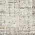 8' X 11' Ivory and Gray Abstract Area Rug