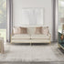 8' X 11' Ivory and Gray Abstract Area Rug