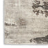 8' Tan Abstract Power Loom Runner Rug