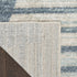 7' X 9' Blue Geometric Area Rug