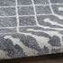 8' X 10' Blue Geometric Area Rug
