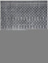 8' X 10' Blue Geometric Area Rug