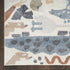 8' X 10' Ivory Animal Print Area Rug
