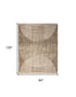 8' X 10' Brown Geometric Area Rug