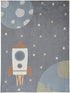8' X 10' Blue Area Rug