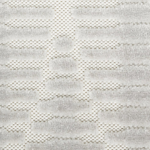 8' X 10' Gray Geometric Area Rug
