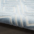 8' X 10' Blue Geometric Area Rug