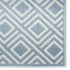 8' X 10' Blue Geometric Area Rug
