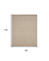 8' X 10' Brown Geometric Area Rug