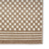 8' X 10' Brown Geometric Area Rug