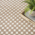 8' X 10' Brown Geometric Area Rug