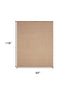 8' X 10' Brown Geometric Area Rug