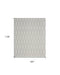 8' X 10' Gray Geometric Area Rug