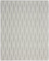 8' X 10' Gray Geometric Area Rug