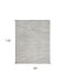 8' X 10' Gray Geometric Area Rug