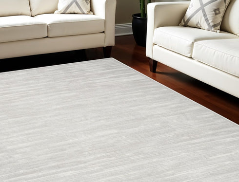 8' X 10' Gray Geometric Area Rug