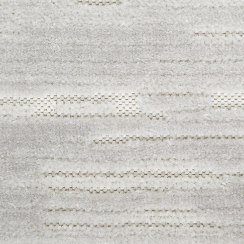8' X 10' Gray Geometric Area Rug