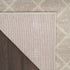 6' X 9' Beige Geometric Power Loom Area Rug