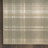 7' X 10' Green Plaid Area Rug