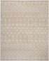 9' X 12' Beige Geometric Area Rug