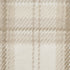 9' X 12' Ivory Plaid Power Loom Area Rug