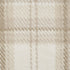 9' X 12' Ivory Plaid Power Loom Area Rug