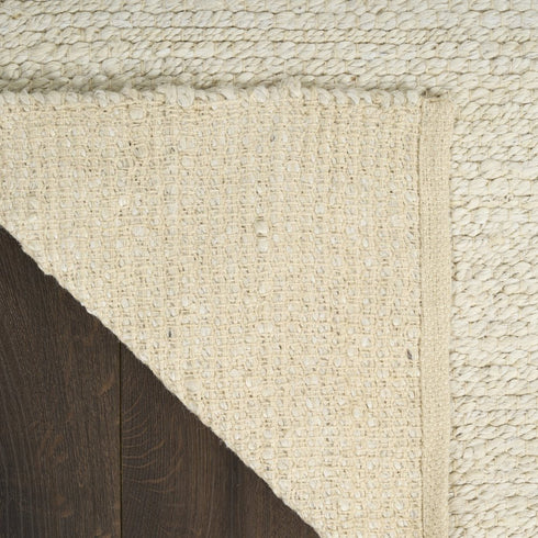 8' X 10' Ivory Jute Hand Woven Area Rug