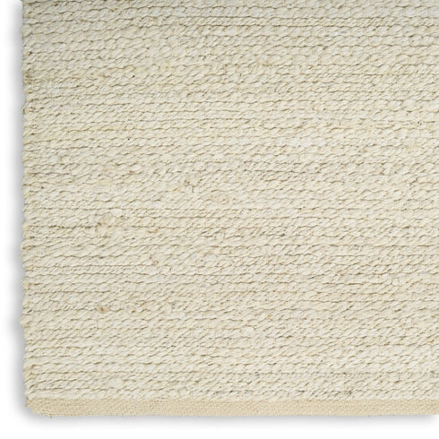 8' X 10' Ivory Jute Hand Woven Area Rug