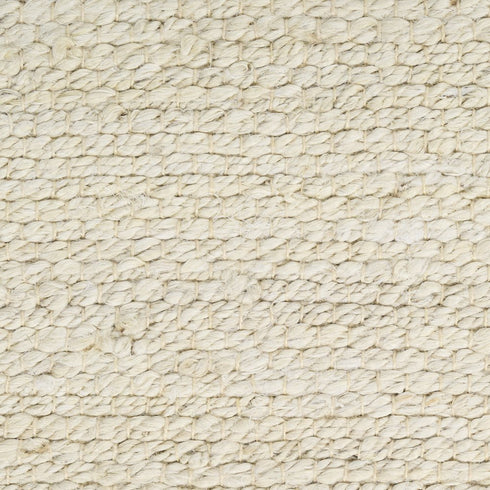 8' X 10' Ivory Jute Hand Woven Area Rug