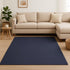 8' X 10' Navy Blue Jute Flatweave Handmade Area Rug
