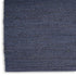 8' X 10' Navy Blue Jute Flatweave Handmade Area Rug