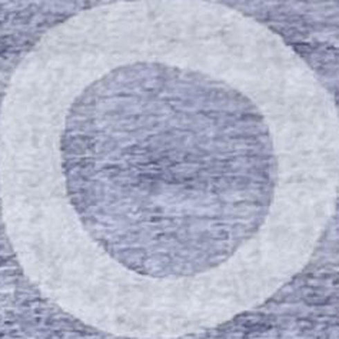 8' X 11' Pink Gray and Purple Juvenile Flowers Youthful Area Rug