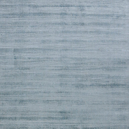 5' X 8' Light Blue And Dark Blue Striped Hand Woven Area Rug