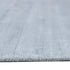 5' X 8' Light Blue And Dark Blue Striped Hand Woven Area Rug