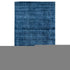 8' X 10' Blue Striped Hand Woven Area Rug