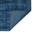 8' X 10' Blue Striped Hand Woven Area Rug