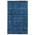 8' X 10' Blue Striped Hand Woven Area Rug