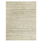 5' X 8' Ivory And Brown Wool Striped Hand Woven Area Rug